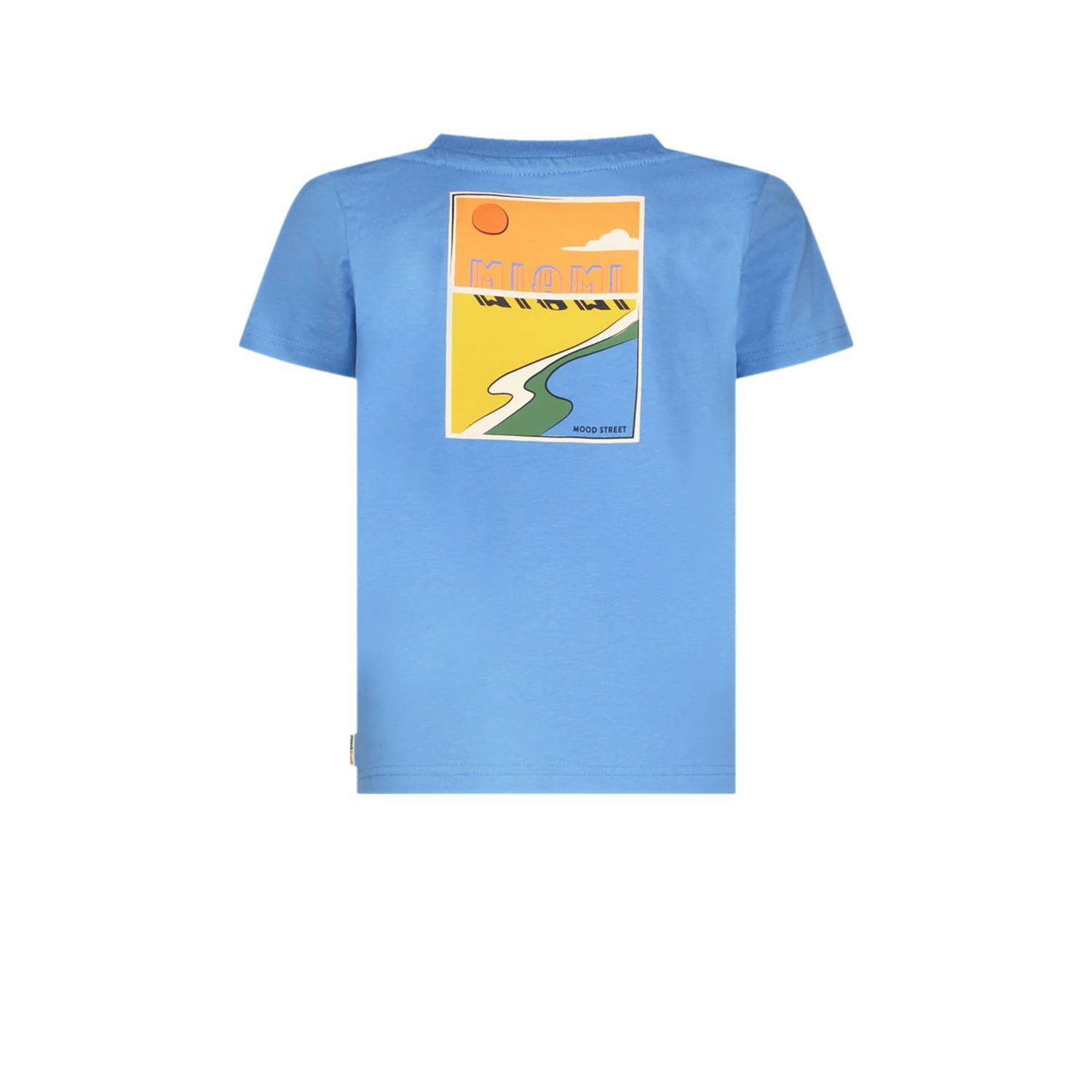 Moodstreet T-shirt blauw