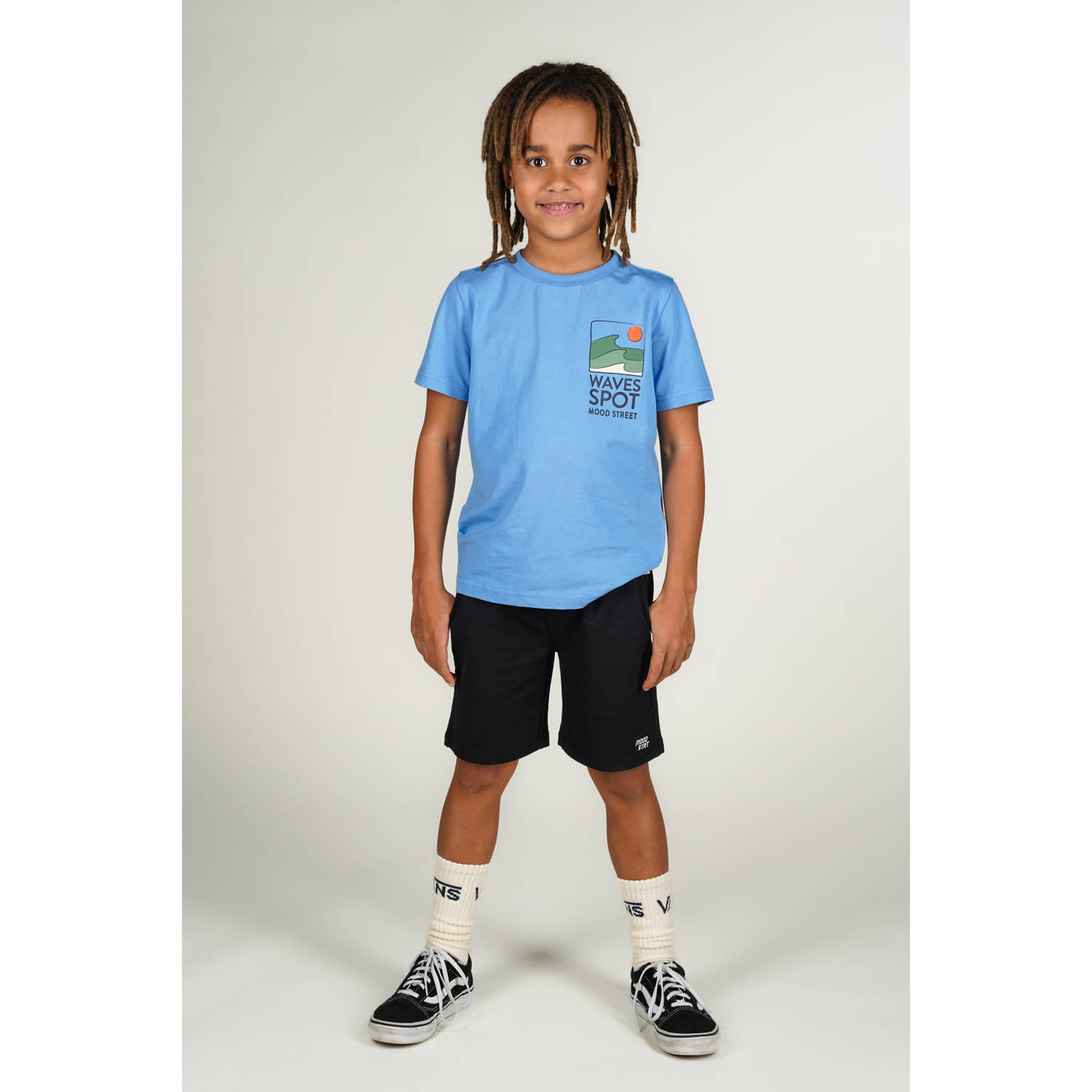 Moodstreet T-shirt blauw
