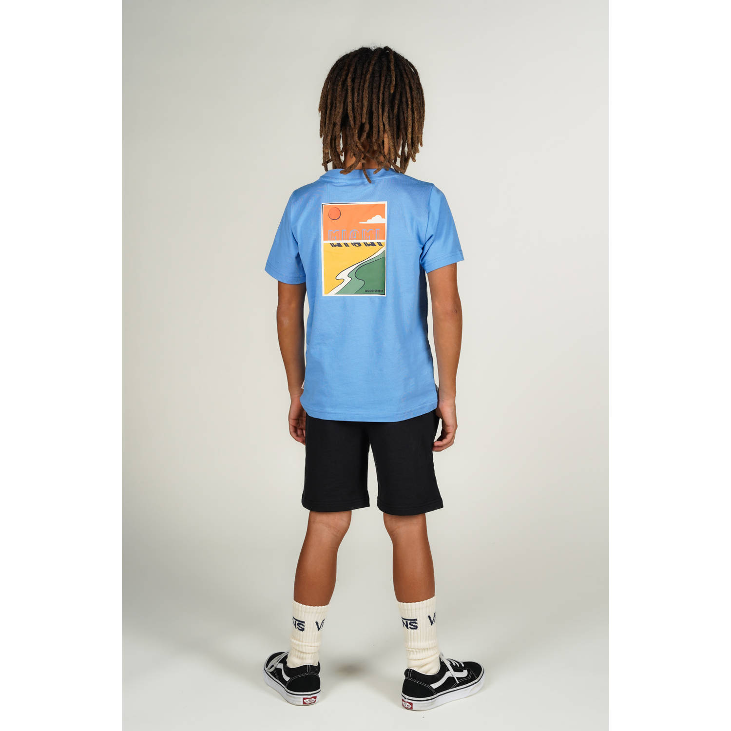 Moodstreet T-shirt blauw