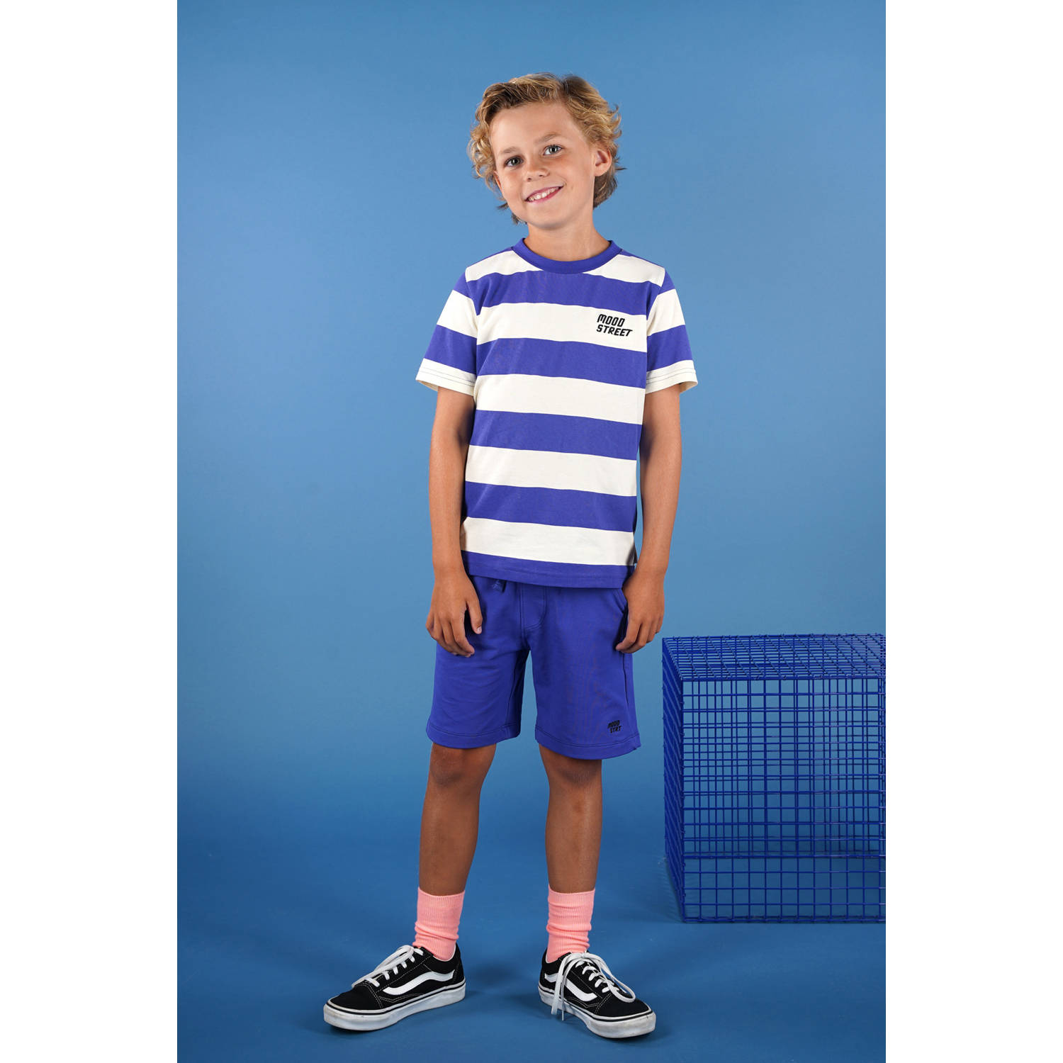 Moodstreet T-shirt blauw