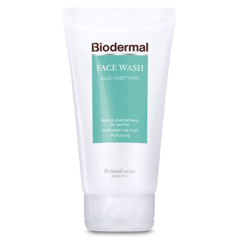 Wehkamp Biodermal Alle Huidtypen face wash - 150 ml aanbieding