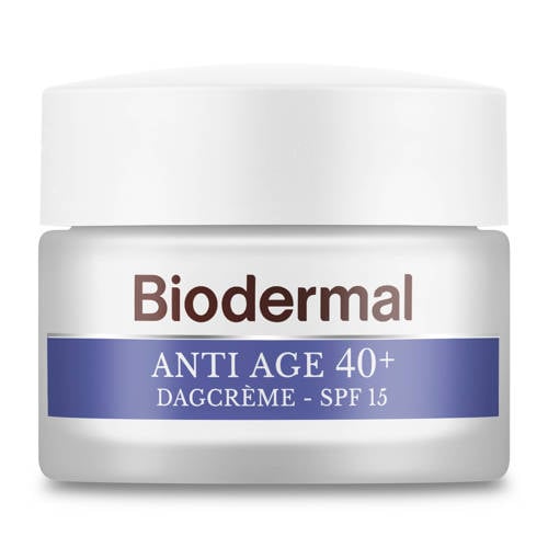 Wehkamp Biodermal Anti Age 40+ dagcrème SPF15 - 50 ml aanbieding