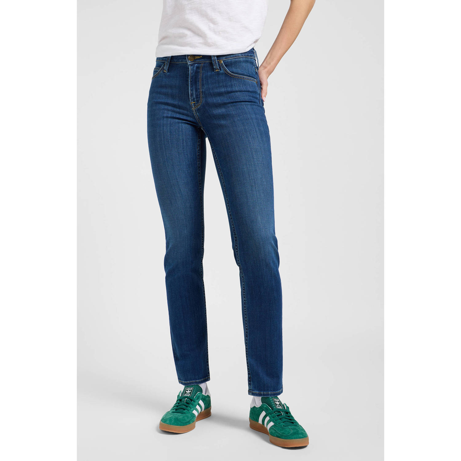 Lee medium blue denim