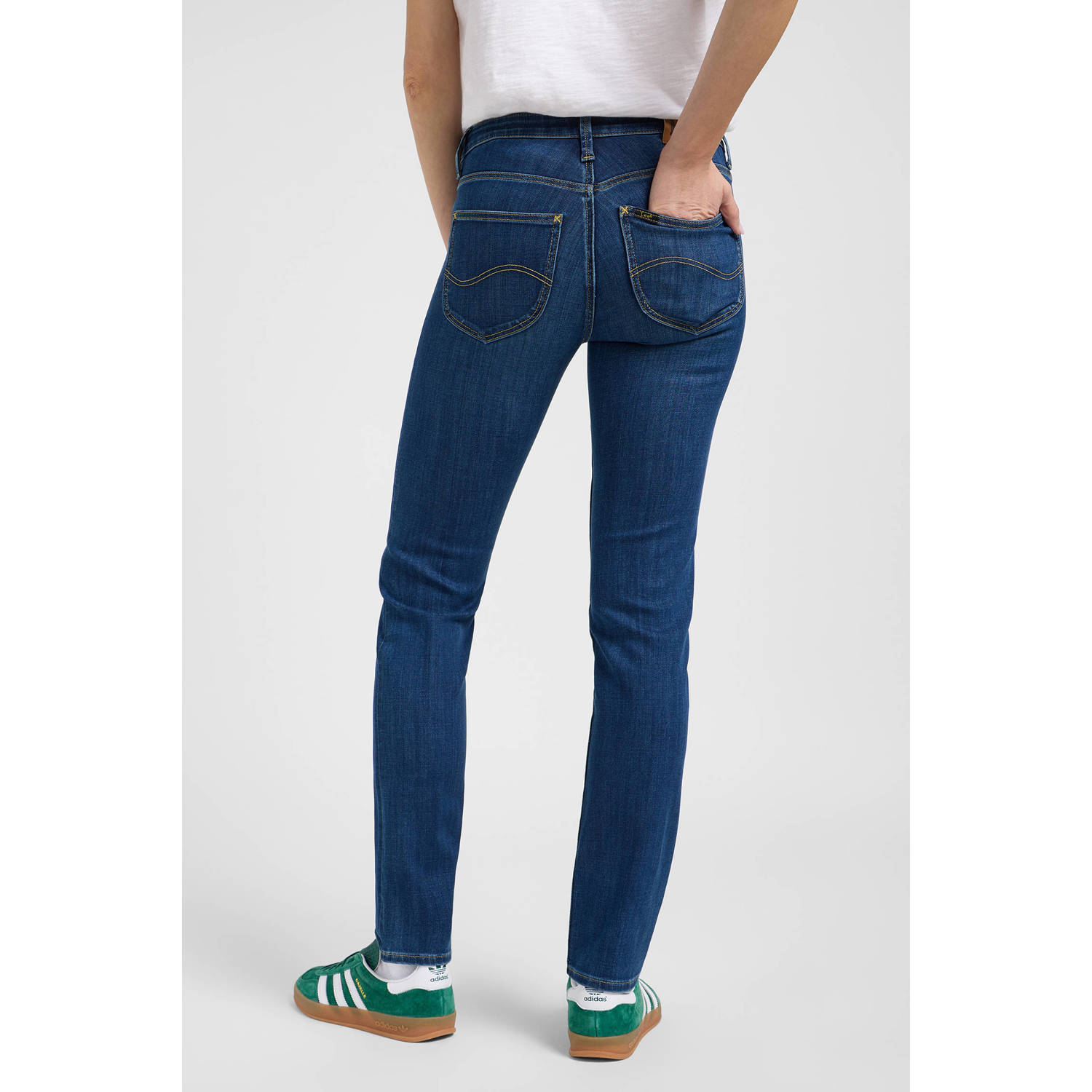 Lee medium blue denim