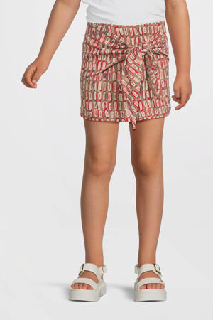 korte rok beige