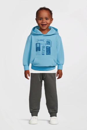 hoodie blauw