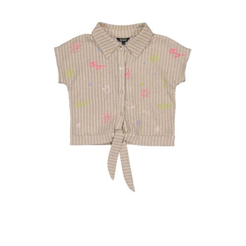 Quapi blouse beige afbeelding