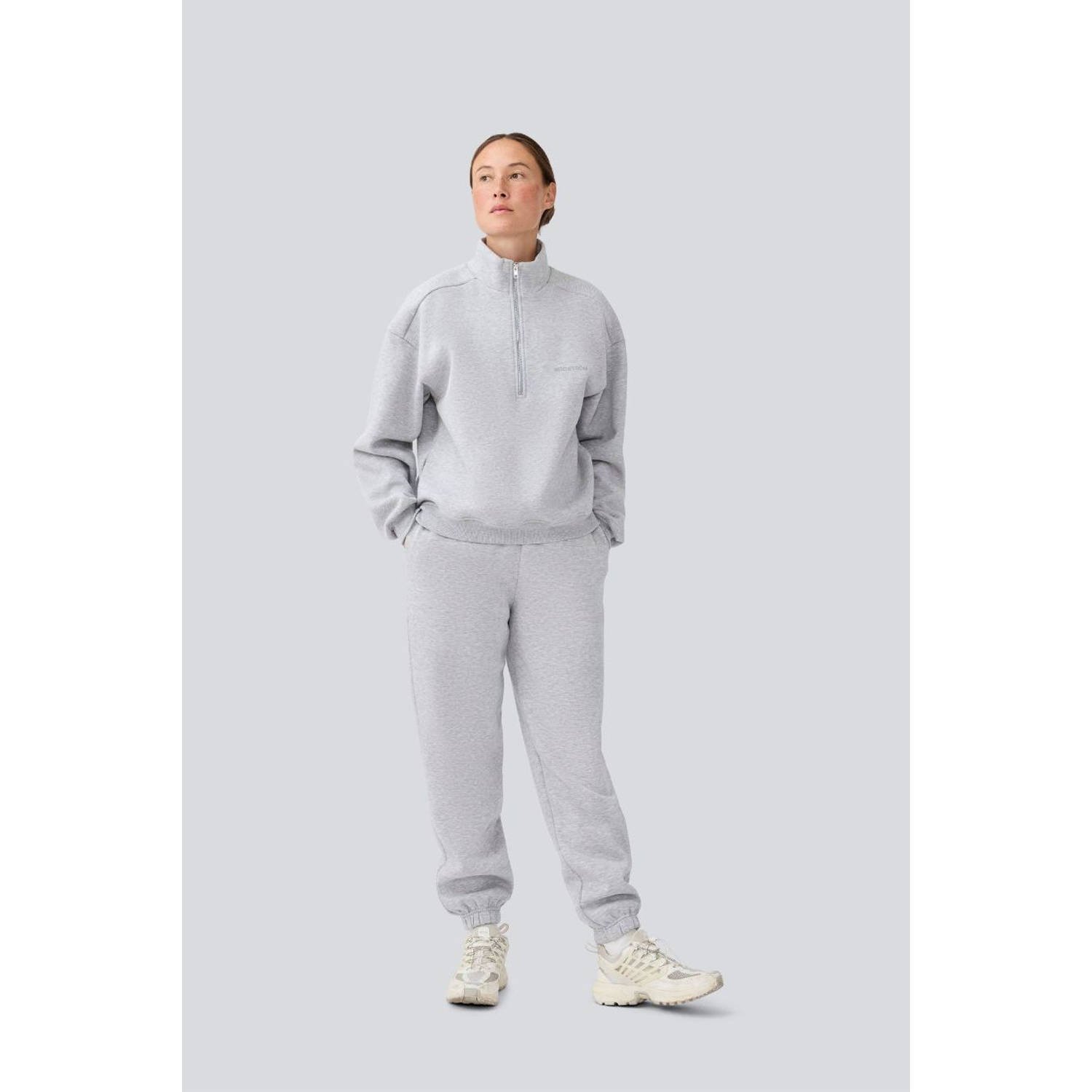 Modström sweater grijs melange