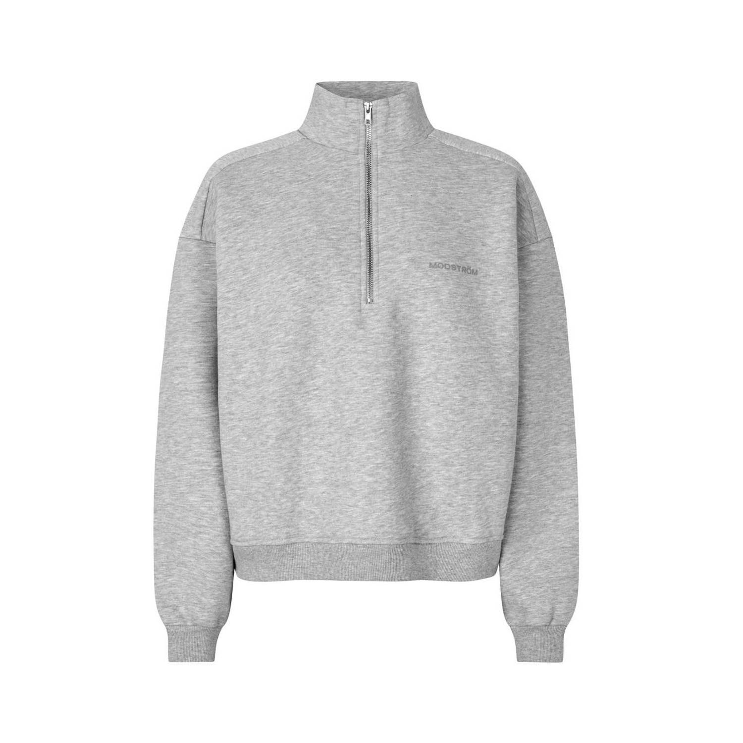 Modström sweater grijs melange