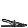 ONLY ONLAURA-5 PU SLINGBACK BUCKLE BALLARINA lak slingback loafers zwart