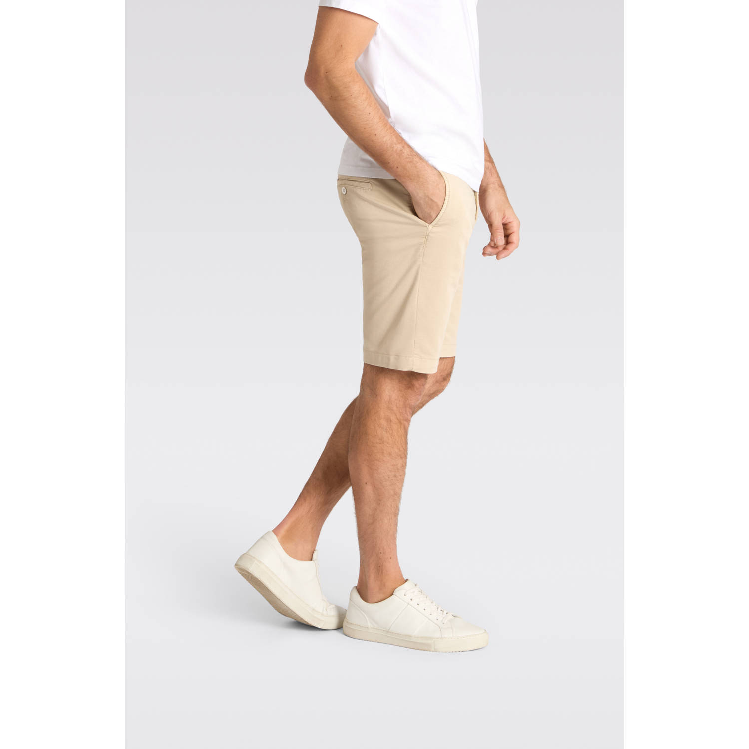 MAC regular chino short ecru