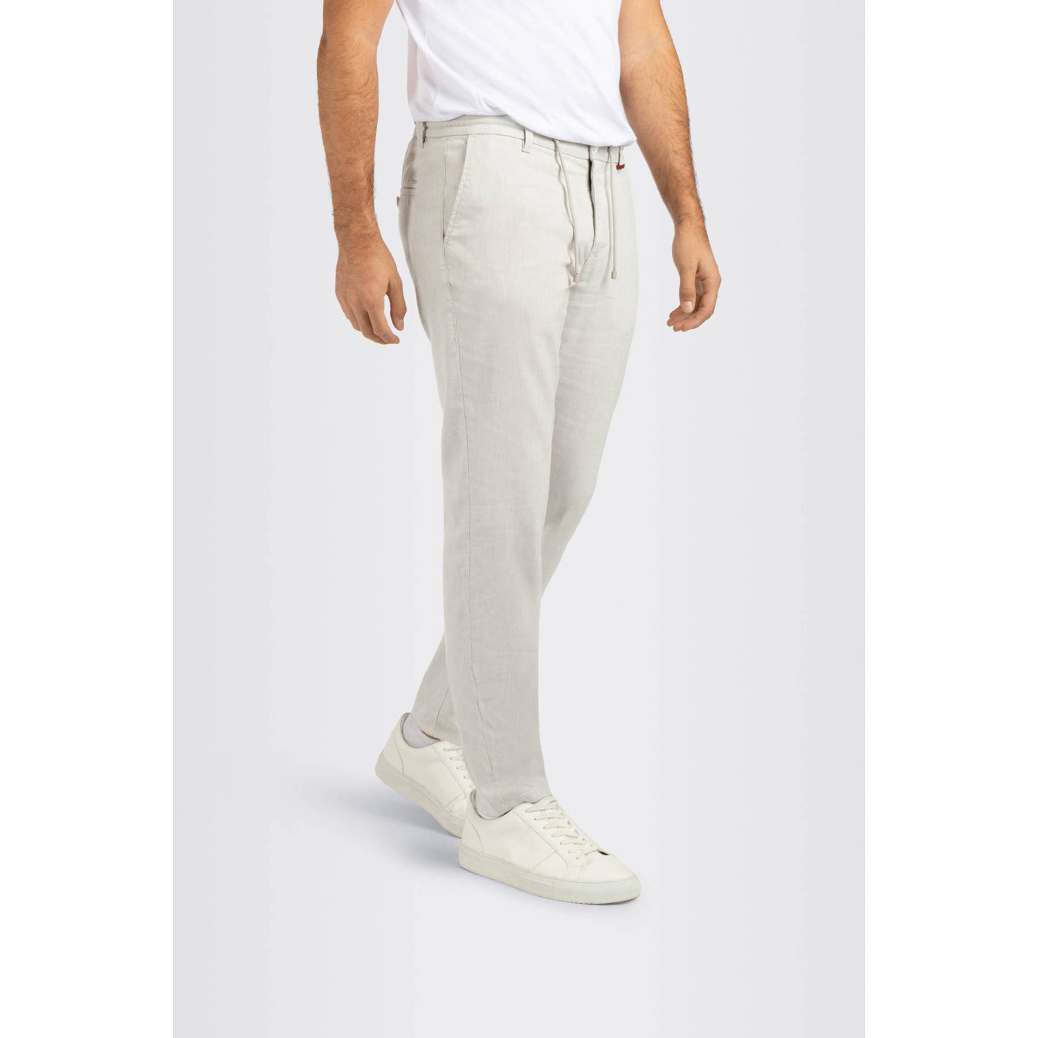 MAC regular casual broek ecru