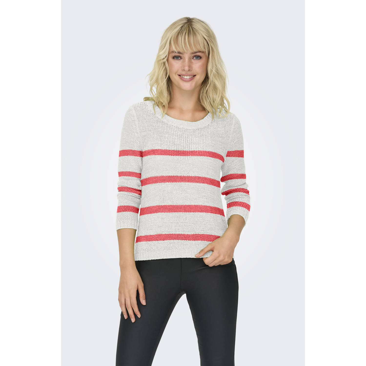 Only Gebreide trui ONLGEENA XO L S PULLOVER KNT NOOS