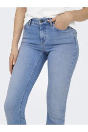 thumbnail: ONLY regular waist flared jeans light blue denim