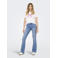 ONLY regular waist flared jeans light blue denim