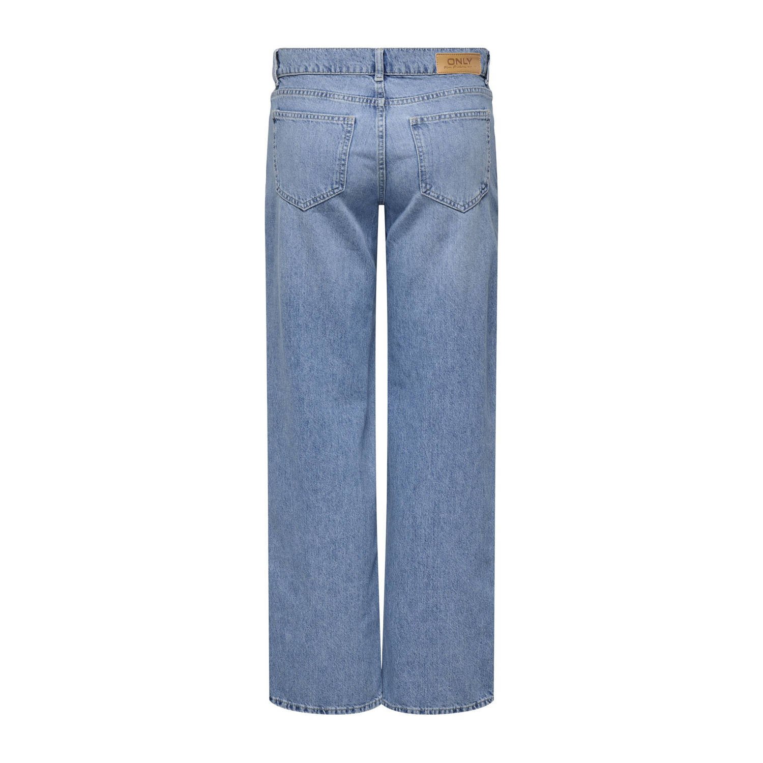 ONLY low waist mom jeans light blue denim