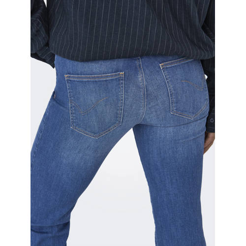 ONLY regular waist flared jeans medium blue denim afbeelding