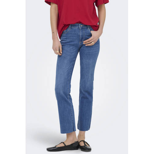ONLY regular waist flared jeans medium blue denim afbeelding