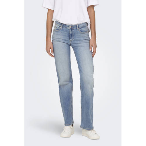 ONLY jeans regular waist light blue denim afbeelding