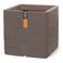 Capi pot Rib vierkant (30x30 cm) warm taupe