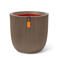 Capi pot Groove bol (35x34 cm) warm taupe