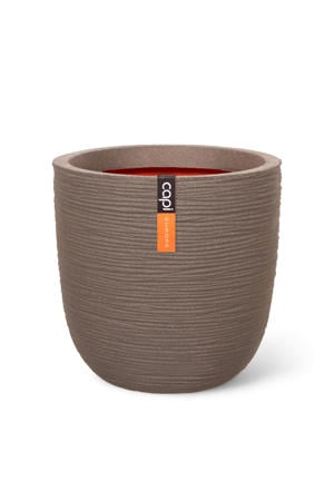 pot Rib bol (43x41 cm) warm taupe