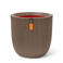 Capi pot Groove bol (43x41 cm) warm taupe