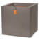 Capi pot Smooth vierkant (40x40 cm) warm taupe