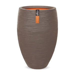 vaas Rib elegant deluxe (40x60 cm) warm taupe