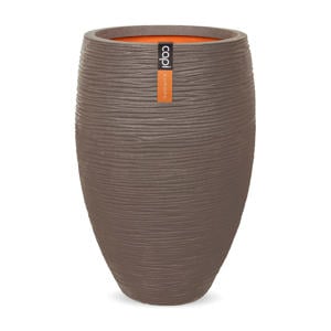 vaas Rib elegant deluxe (40x60 cm) warm taupe