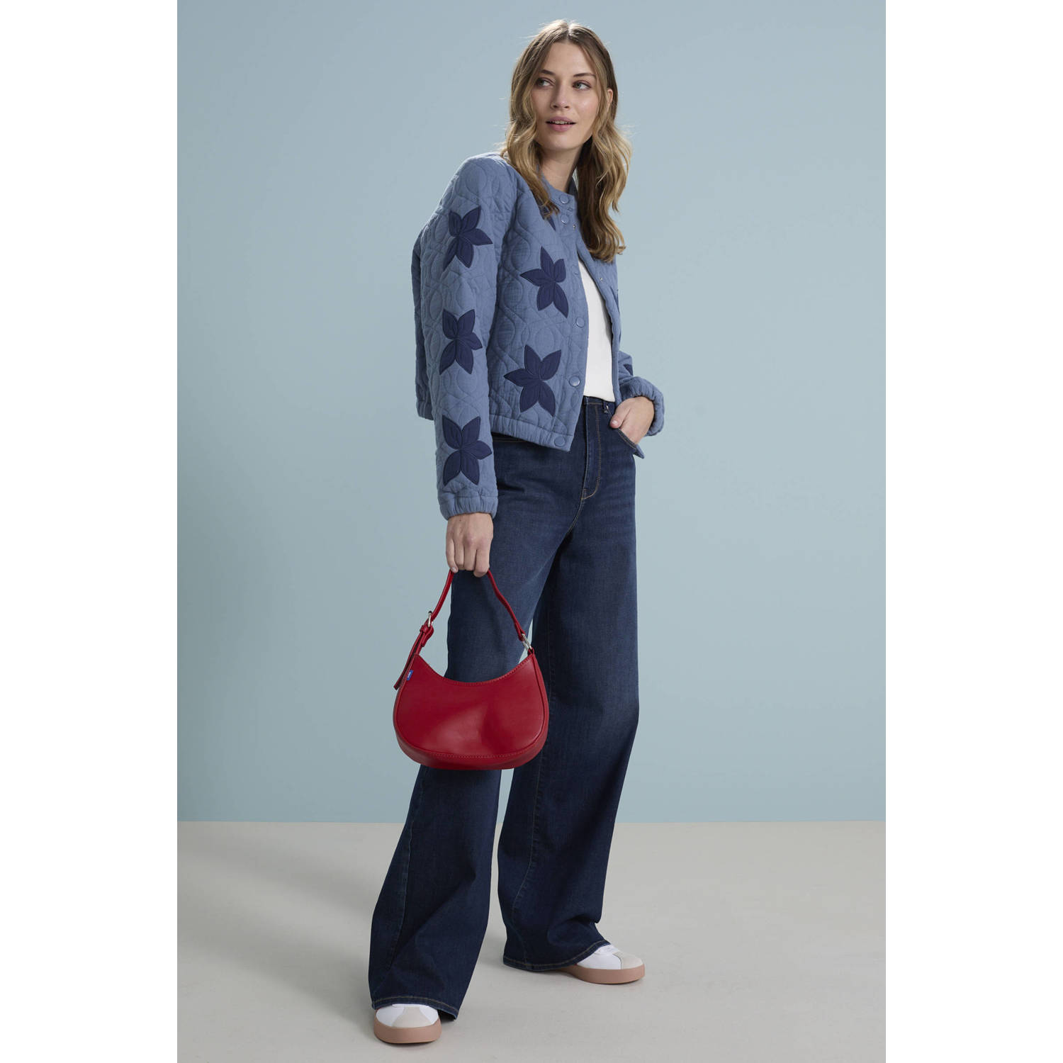 ONLY jasje blauw