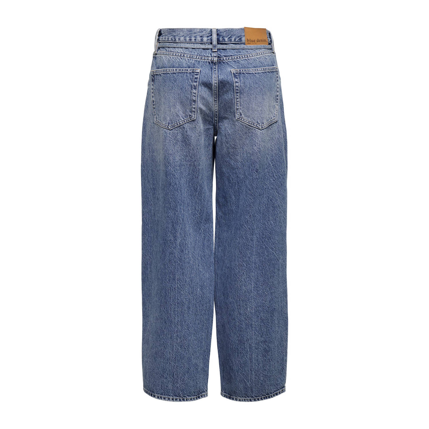 ONLY TALL straight leg jeans medium blue denim