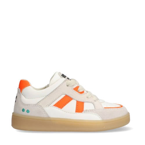 BunniesJR Sem Sprinter suède sneakers beige/oranje afbeelding