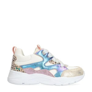 Sanne Spring leren sneakers champagne