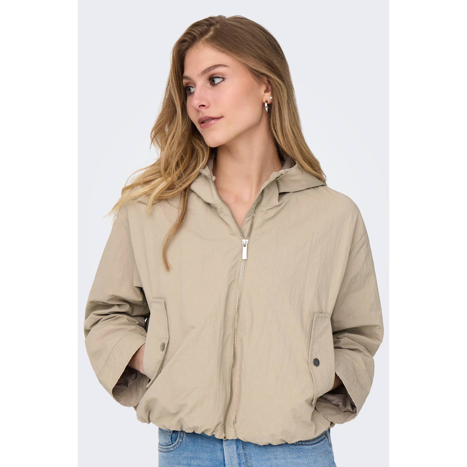 ONLY tussenjas beige