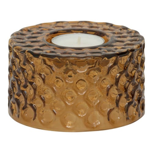 Urban Nature Culture waxinelichthouder Belo oranje (10x5,5 cm) - Oranje