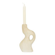 thumbnail: Urban Nature Culture kandelaar Perla grafische vorm (24 cm) (wit)