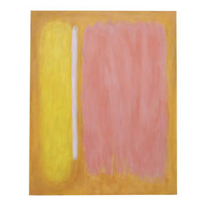 schilderij Sol roze (100x100 cm)