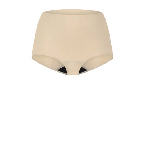 Moodies Undies corrigerende high waist menstruatieslip medium/heavy beige afbeelding