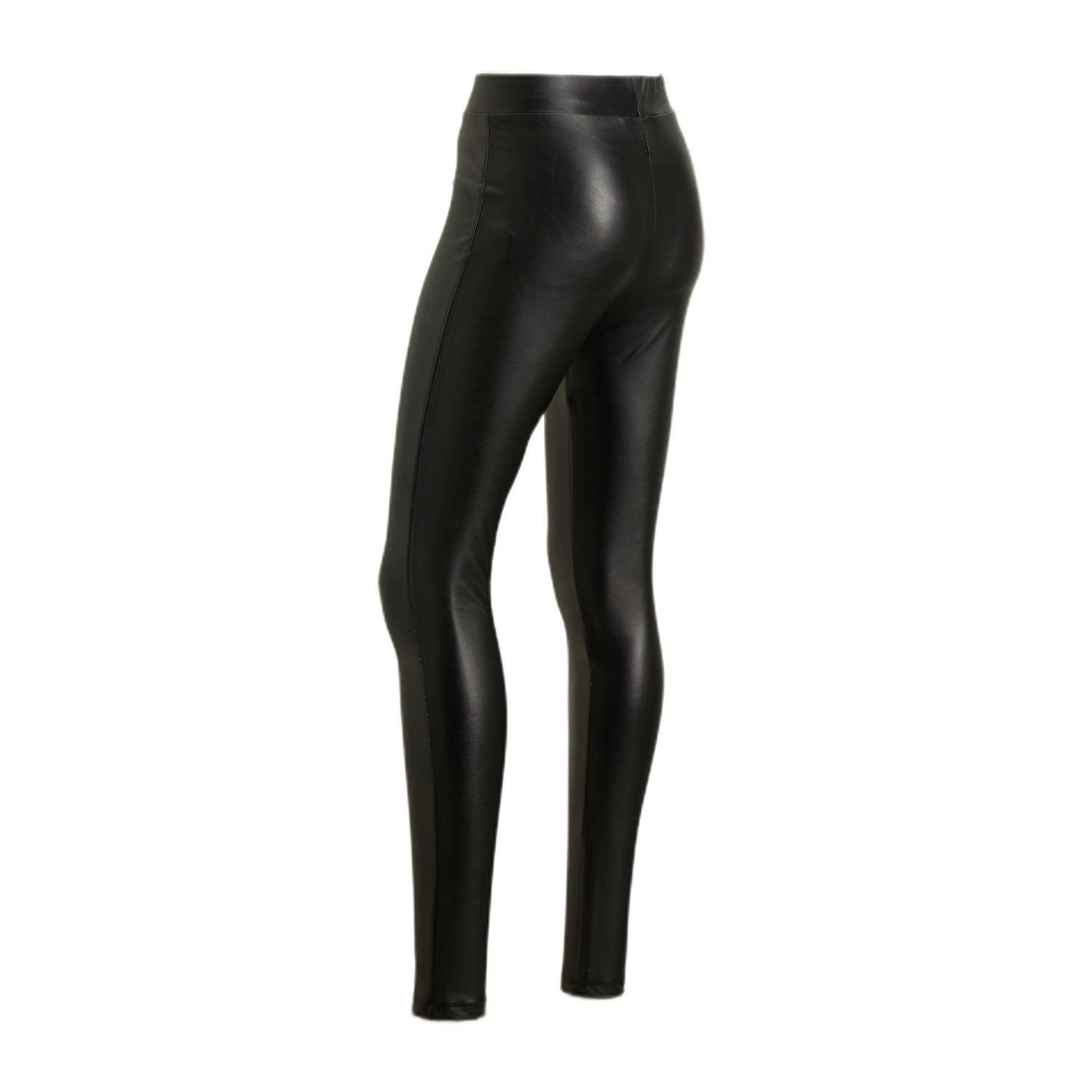 anytime gecoate legging zwart