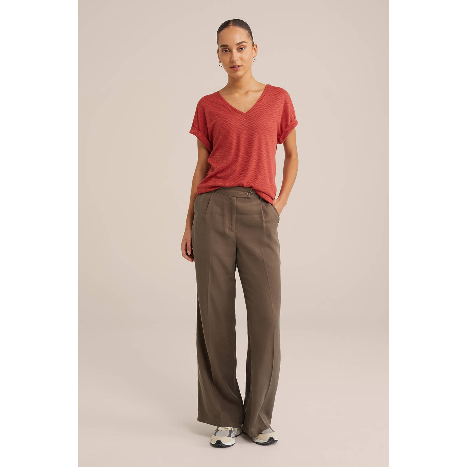 WE Fashion top rood