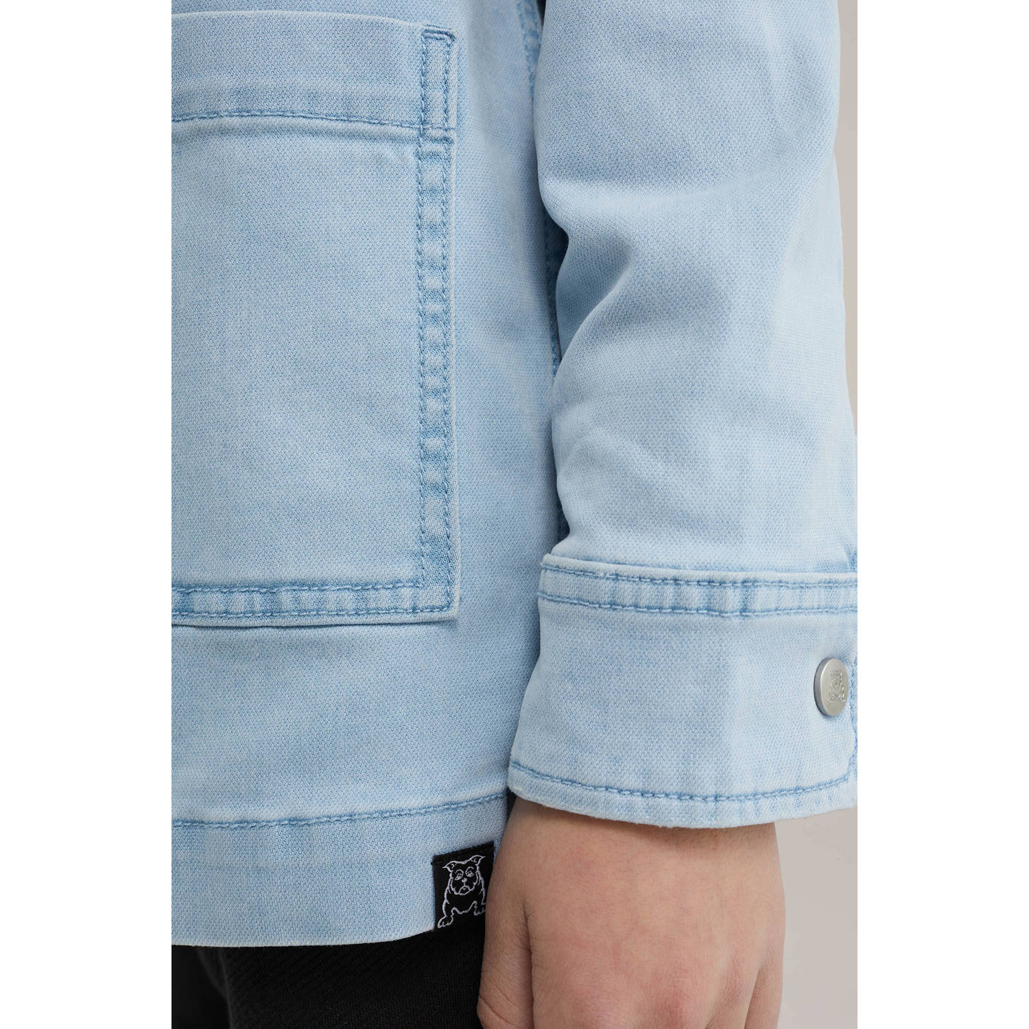 Salty Dog overhemd light blue denim