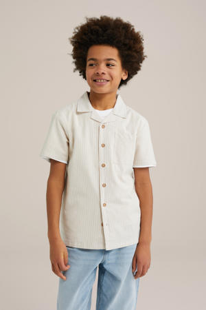overhemd beige