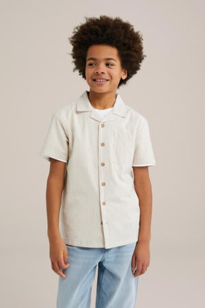 overhemd beige