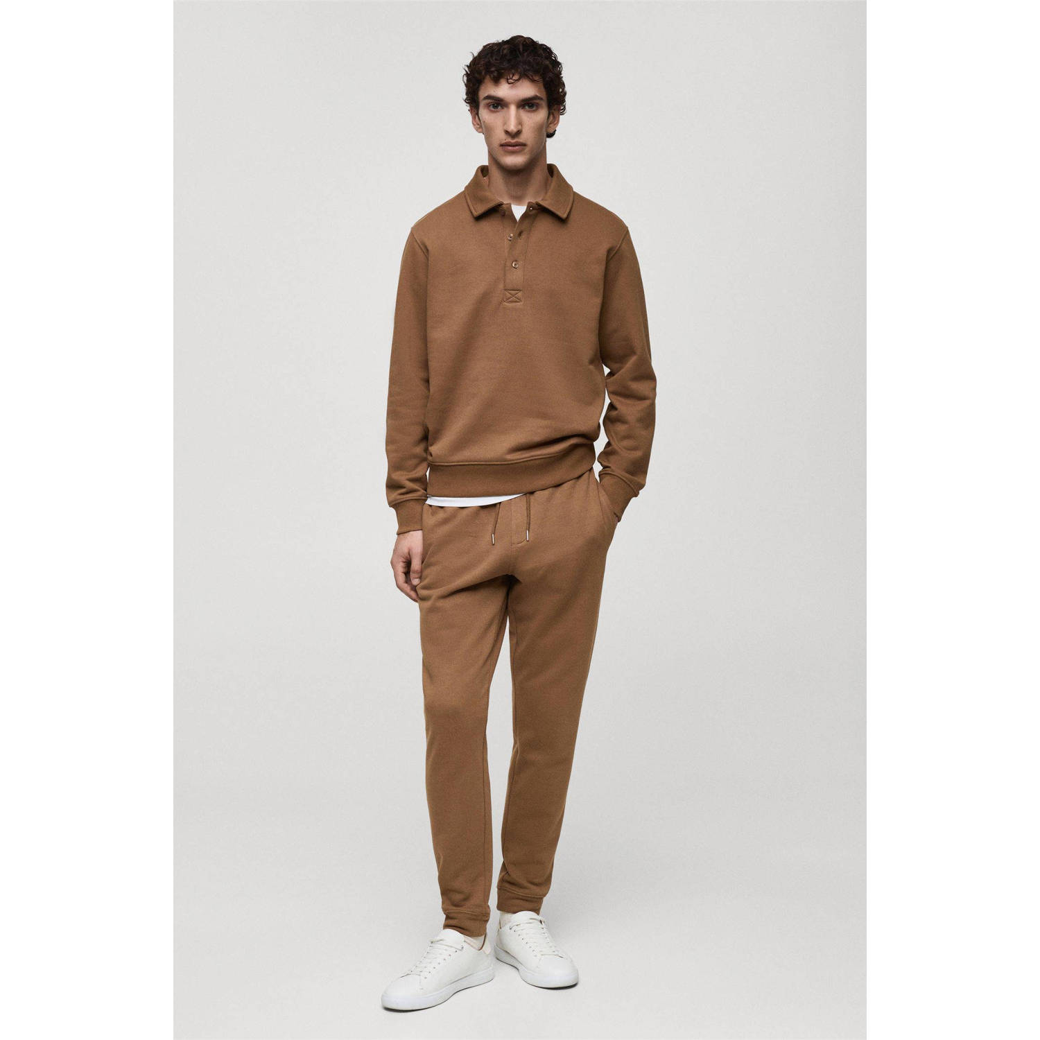 Mango Man sweater bruin