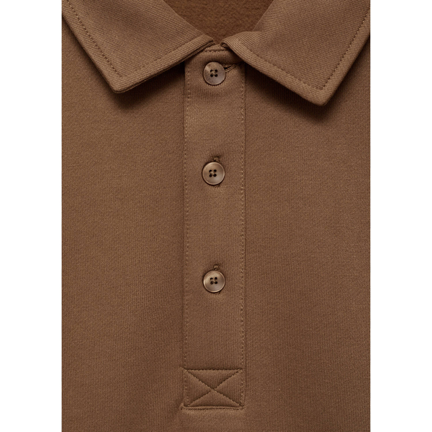Mango Man sweater bruin