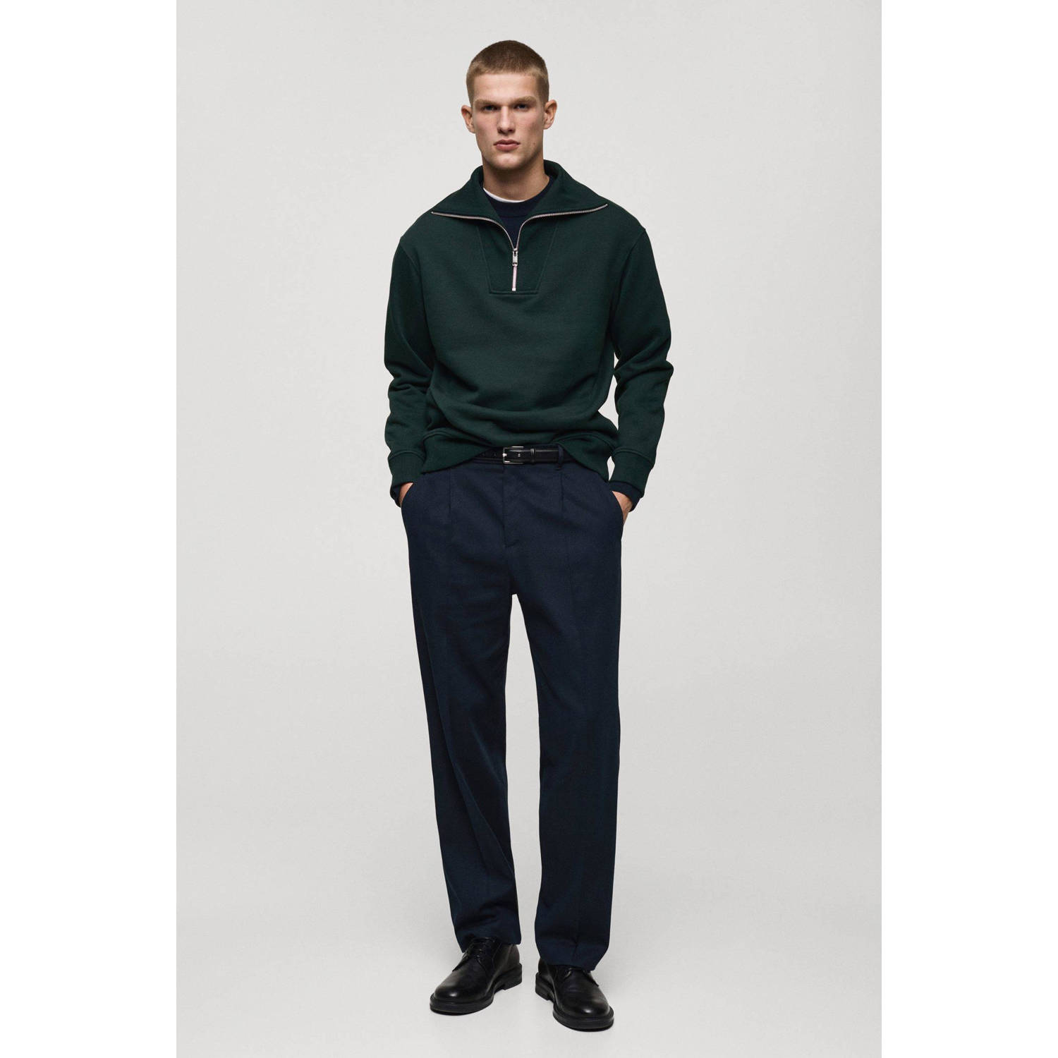 Mango Man sweater groen