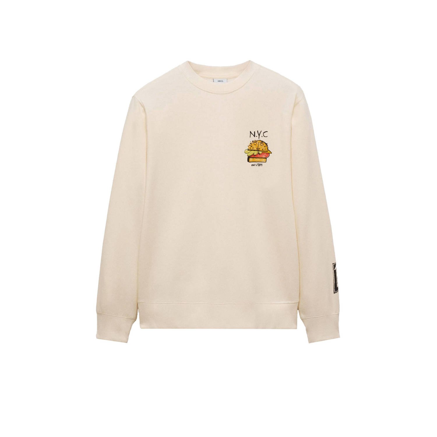 Mango Man sweater ecru