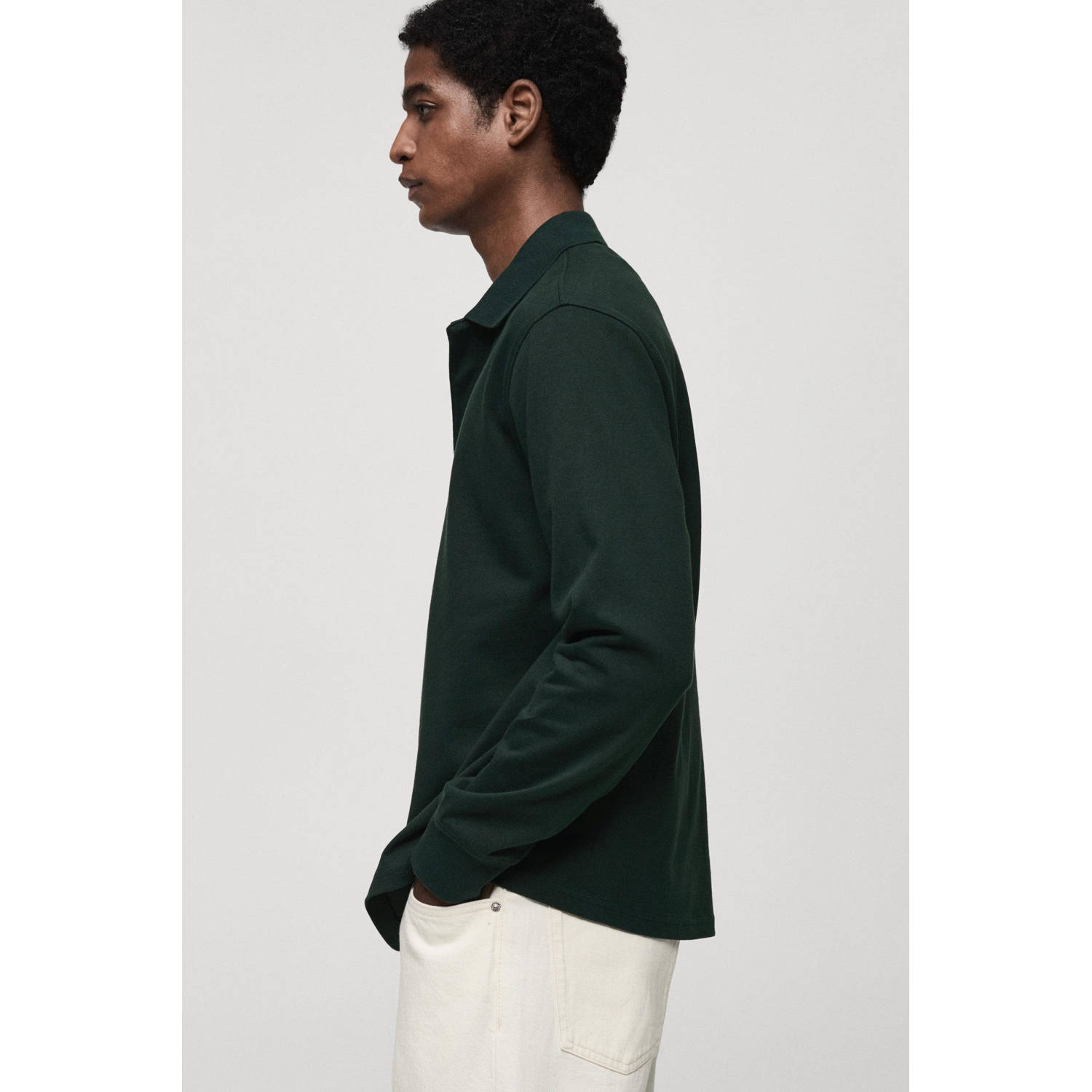 Mango Man sweater donkergroen