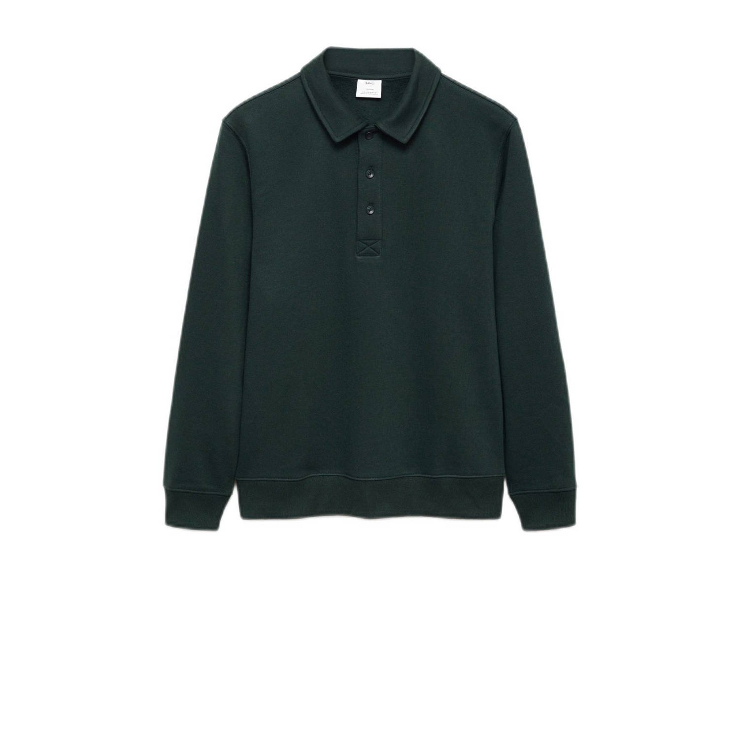 Mango Man sweater donkergroen